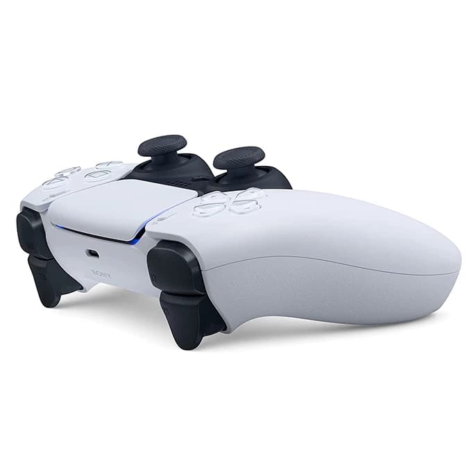دسته بازی سفید مدل PS5 DualSense White - های کپی — تصویر ۳