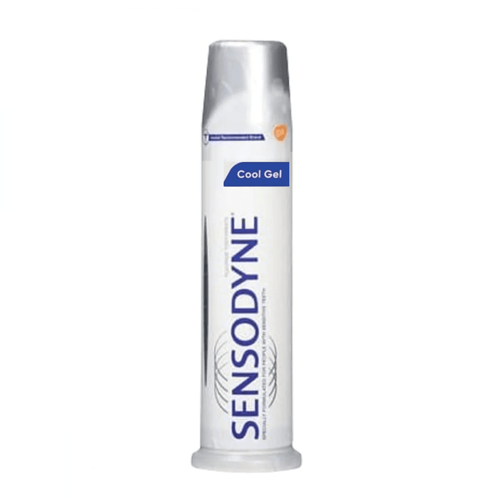 خمیر دندان پمپی ژله ای سنسوداین Sensodyne مدل Cool GEL حجم 100 میل