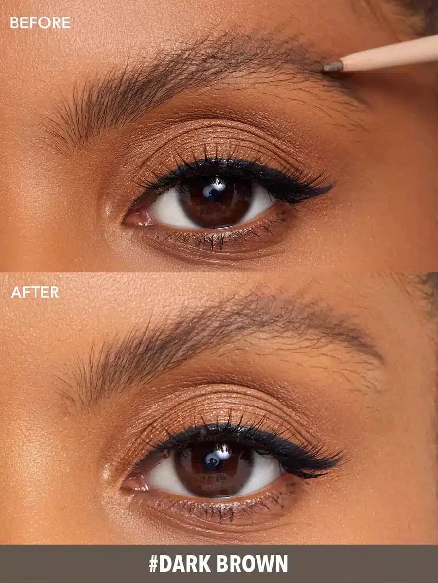 مداد ابرو شیگلم Sheglam مدل Insta-Fill رنگ Dark Brown قهوه ای تیره — تصویر ۴