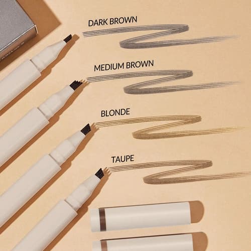 ماژیک هاشور ابرو شیگلم Sheglam مدل Feather Better رنگ قهوه ای تیره Dark Brown — تصویر ۳