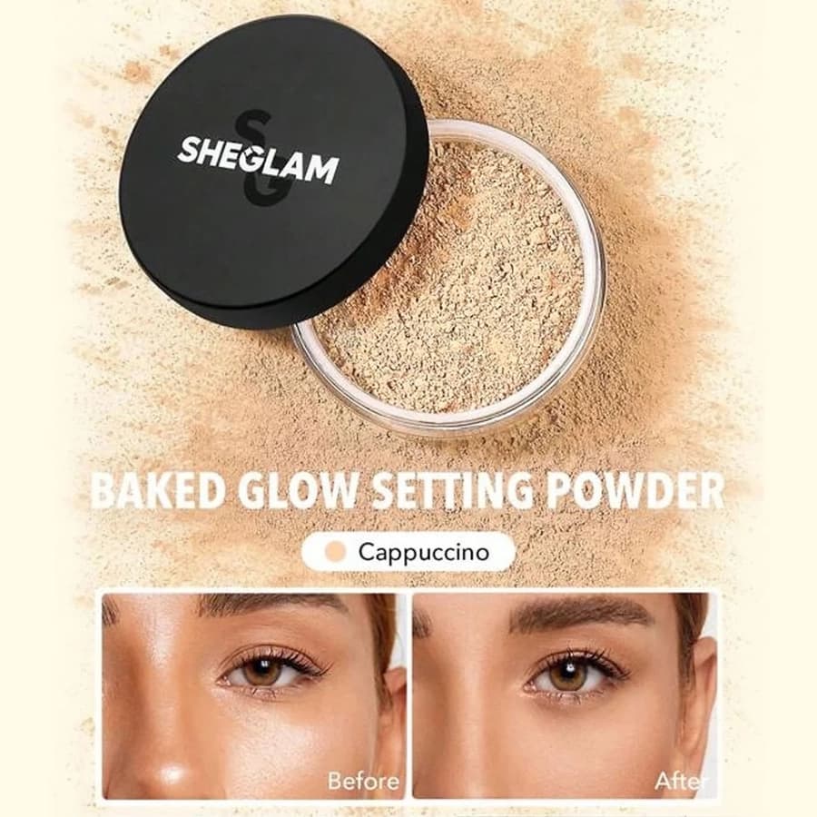 پودر فیکس شیگلم Sheglam رنگ Light Pink — تصویر ۷