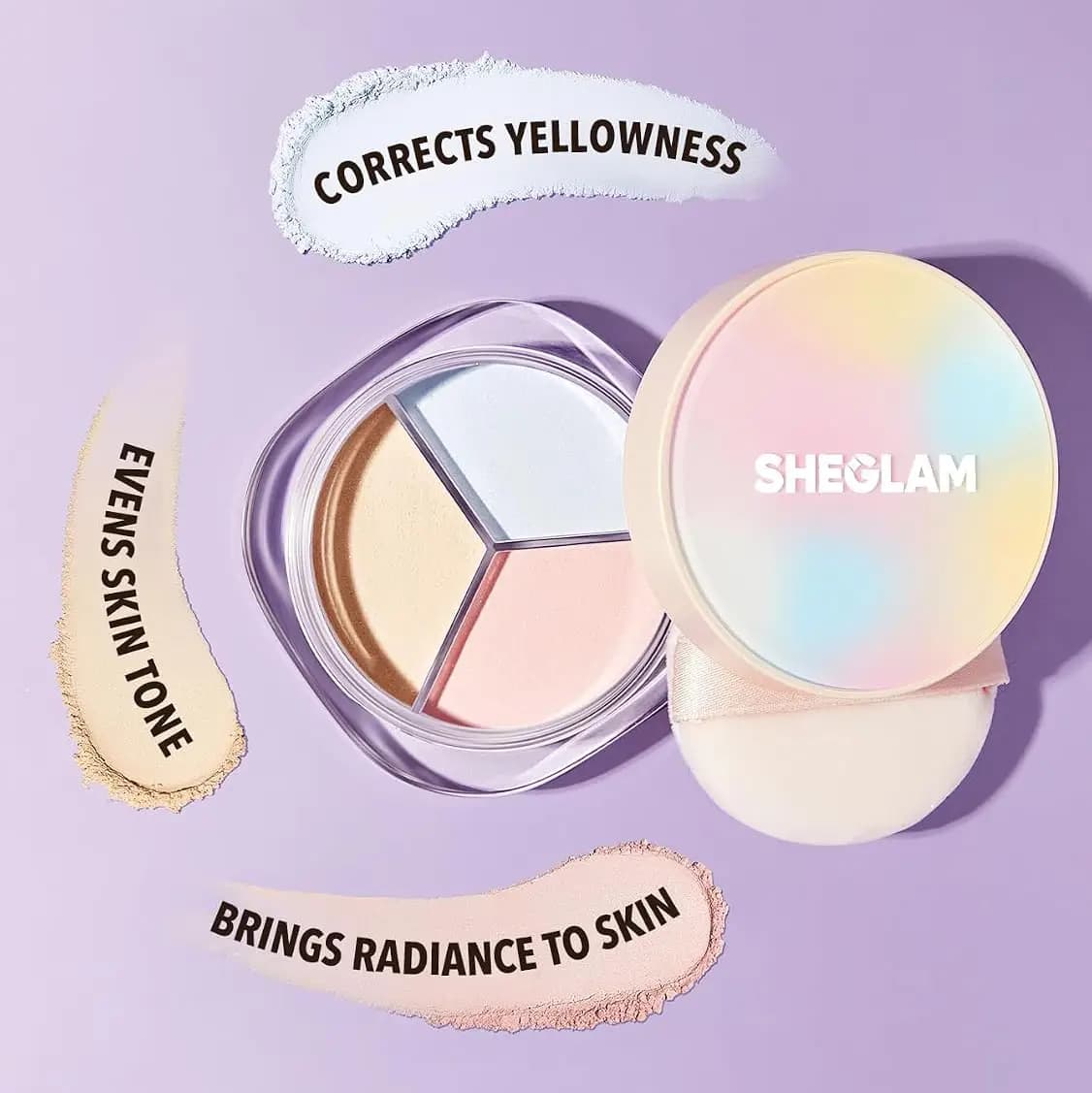 پودر فیکس 3در1 شیگلم Sheglam مدل Radiance Ring — تصویر ۱۰