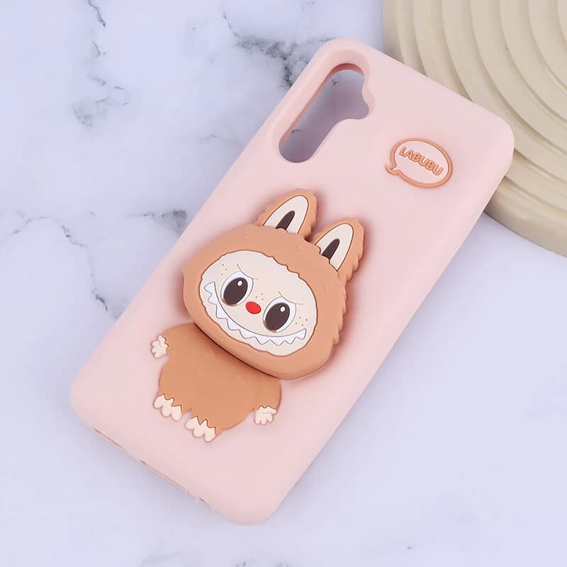 قاب سیلیکونی سامسونگ Galaxy A05s پاپ سوکت دار طرح Labubu — تصویر ۱۲