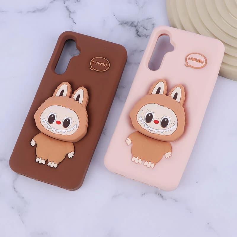 قاب سیلیکونی سامسونگ Galaxy A05s پاپ سوکت دار طرح Labubu — تصویر ۸