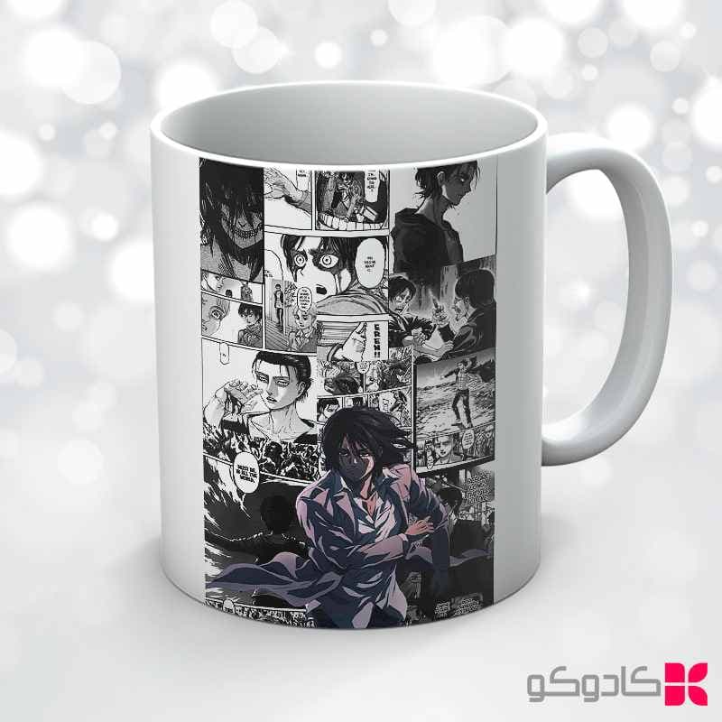 ماگ انیمه اتک ان تایتان کد 48042 — تصویر ۵