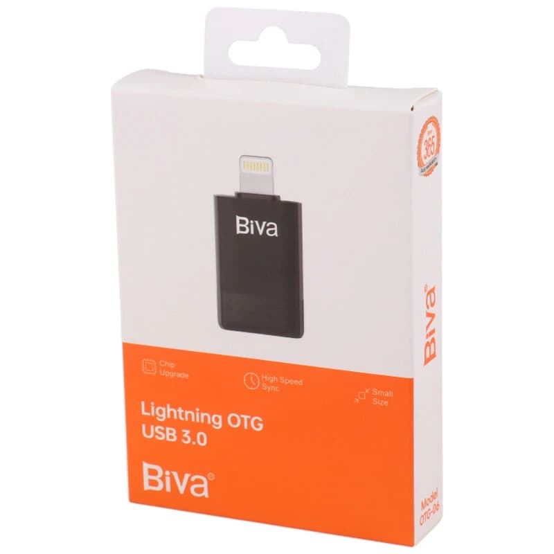 تبدیل USB OTG به لایتنینگ بیوا OTG-06 — تصویر ۸
