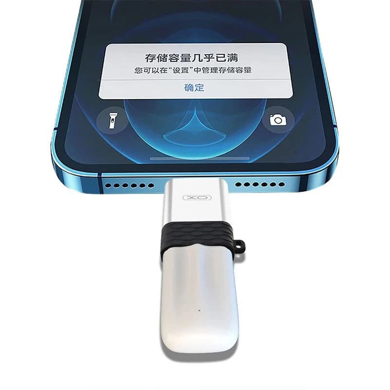 تبدیل USB OTG به لایتنینگ ایکس او XO-NB186 — تصویر ۷