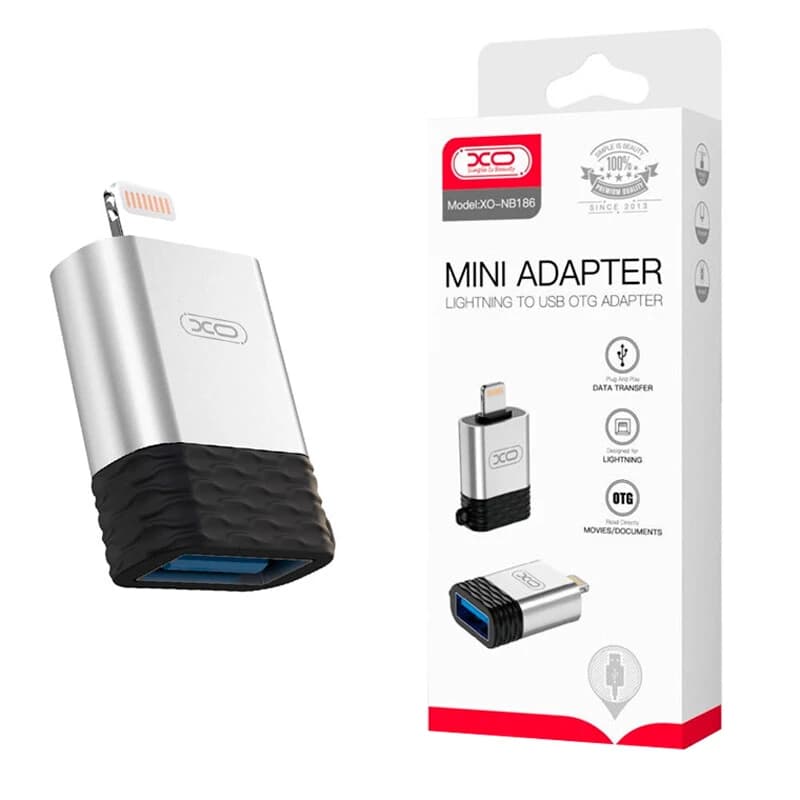 تبدیل USB OTG به لایتنینگ ایکس او XO-NB186 — تصویر ۲