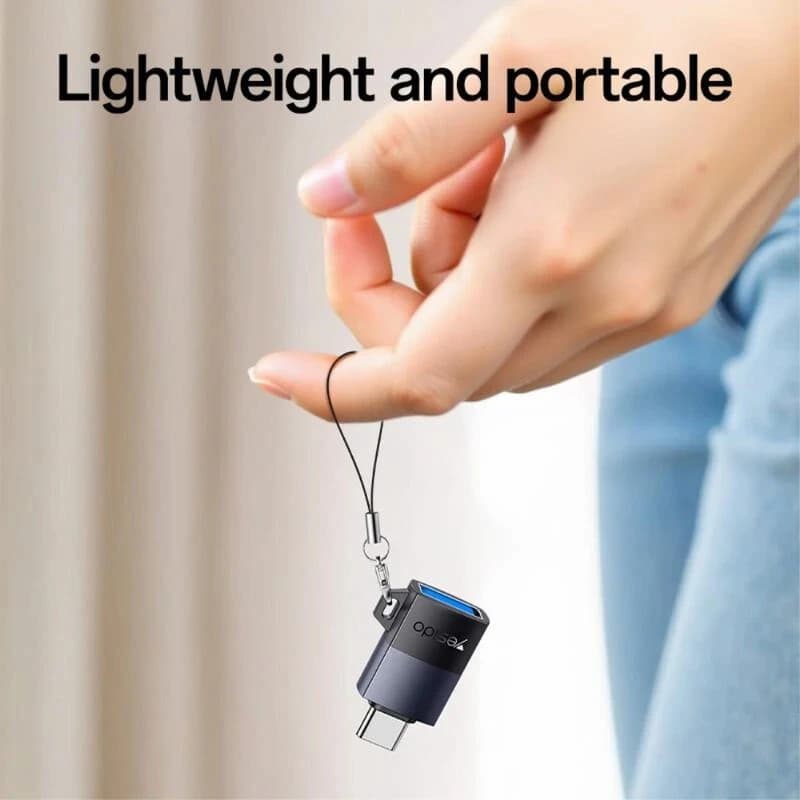 تبدیل USB OTG به تایپ سی یسیدو GS31 — تصویر ۹