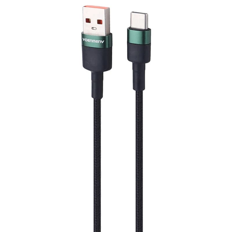 کابل تایپ سی فست شارژ 3 آمپر دنمن D61T طول 1 متر — تصویر ۴