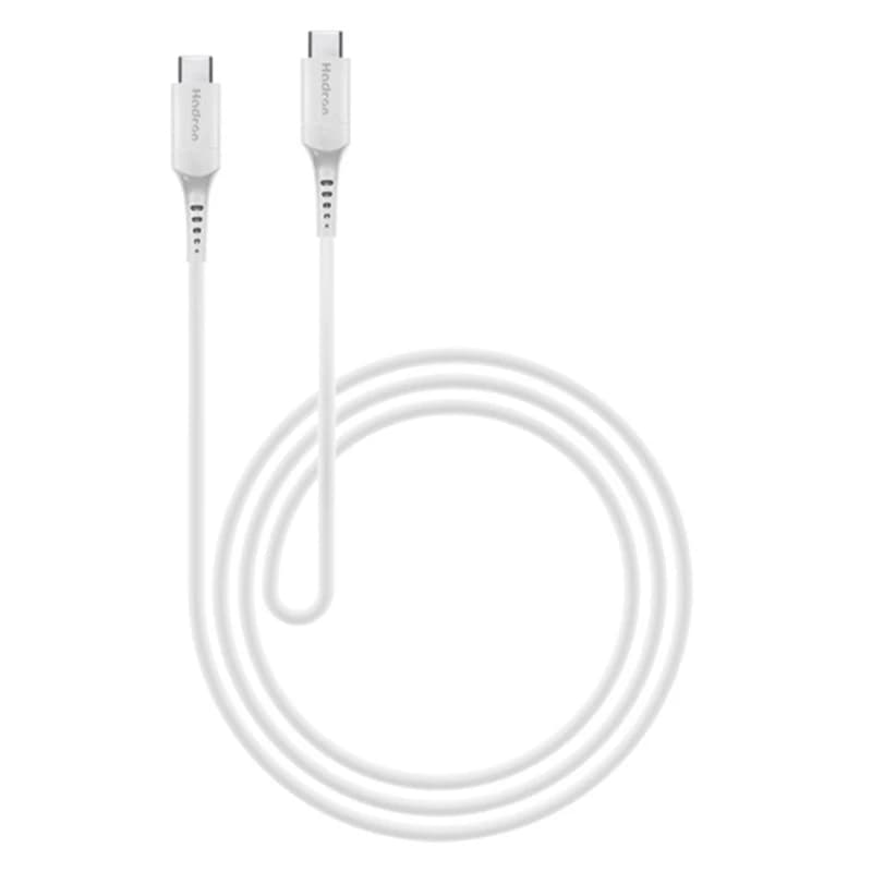 کابل دو سر تایپ سی فست شارژ 3 آمپر هادرون Hadron HTC-C-C01L طول 2 متر پک ضعیف — تصویر ۱۲