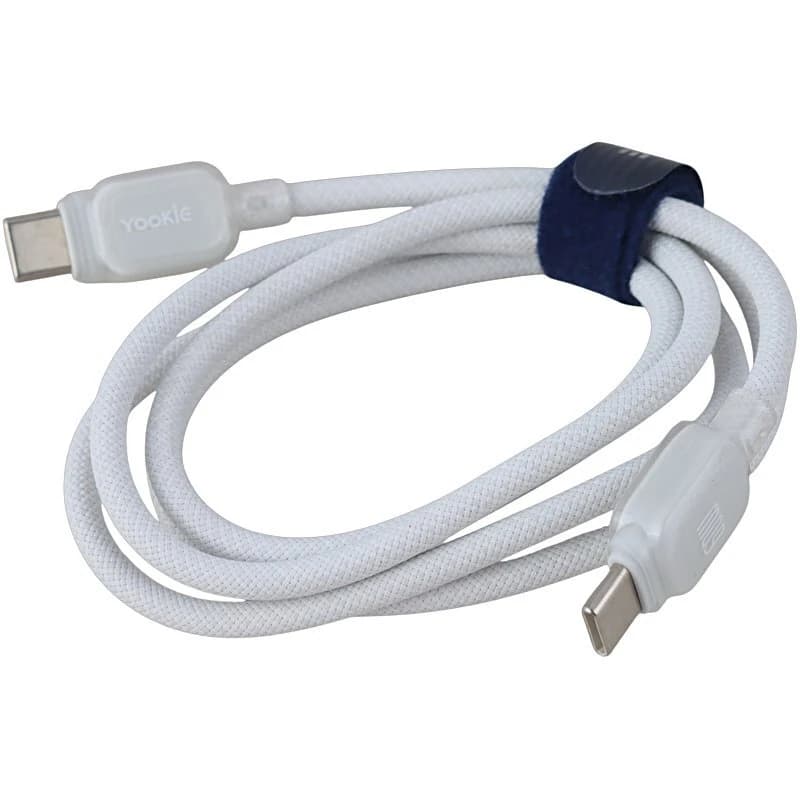 کابل دو سر تایپ سی فست شارژ 60 وات یوکی CB90 طول 1 متر — تصویر ۷