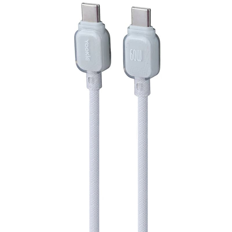 کابل دو سر تایپ سی فست شارژ 60 وات یوکی CB90 طول 1 متر — تصویر ۴