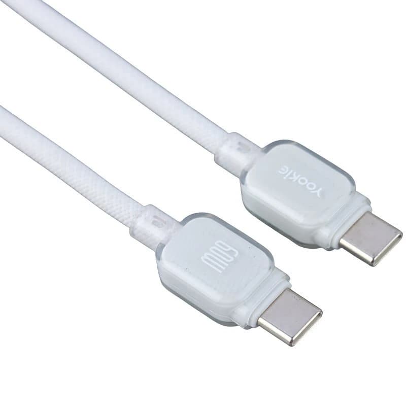 کابل دو سر تایپ سی فست شارژ 60 وات یوکی CB90 طول 1 متر — تصویر ۵