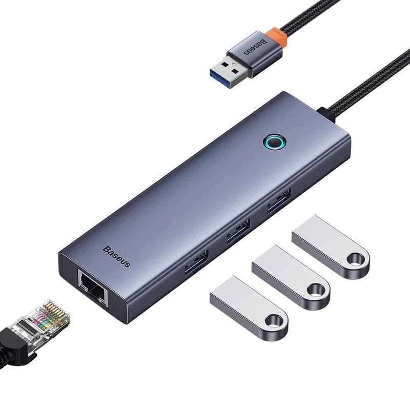 هاب تایپ سی 4 پورت بیسوس Baseus 4-Port Ultrajoy Series HUB OH-109 — تصویر ۳