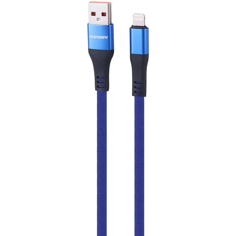کابل لایتنینگ فست شارژ 2.4 آمپر دنمن D47L طول 1 متر — تصویر ۹