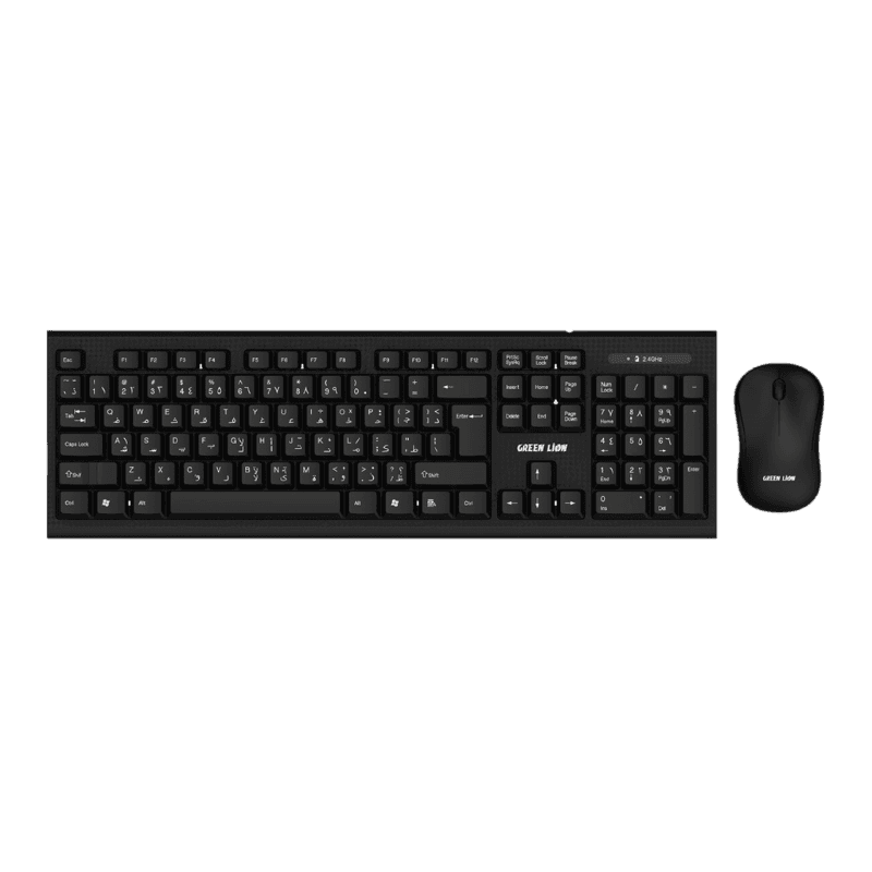 موس و کیبورد بیسیم گرین لاین Green Lion Wireless GNWS24GKEYMBK