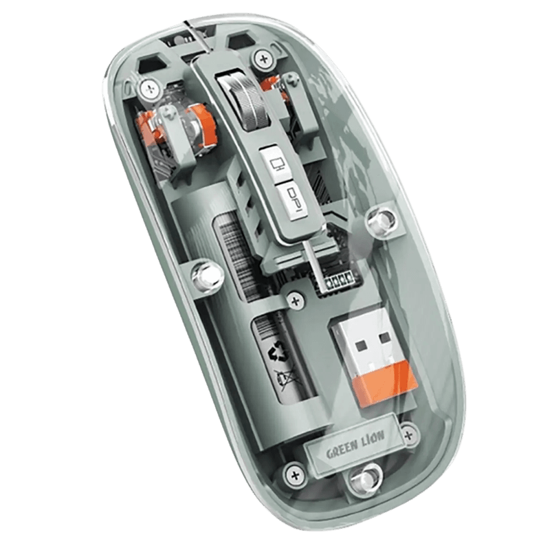 موس بیسیم گرین لاین Green Lion Transparent Mouse 2 GL-112