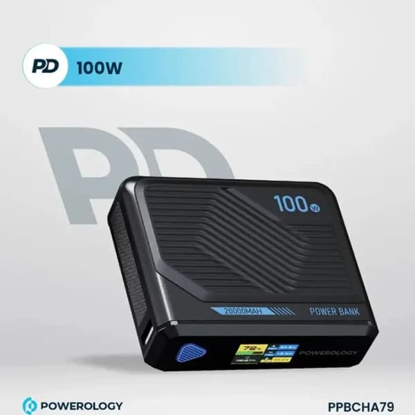 پاوربانک وایرلس 20000 پاورولوژی مدل Powerology Ultra Mini PPBCHA79 — تصویر ۷