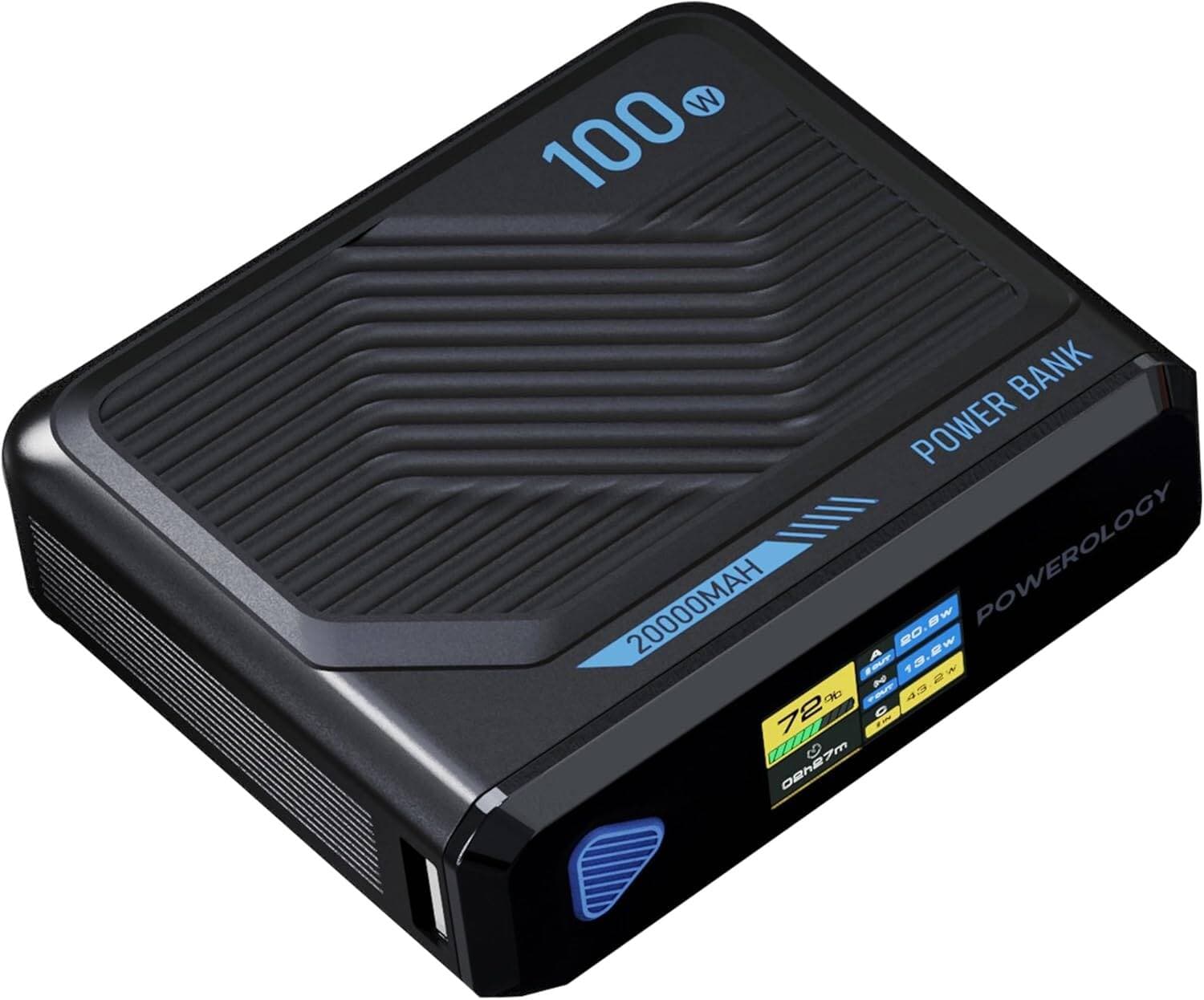 پاوربانک وایرلس 20000 پاورولوژی مدل Powerology Ultra Mini PPBCHA79