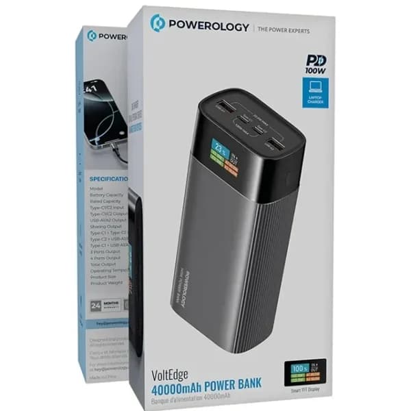 پاوربانک 40000 پاورولوژی مدلPowerology VoltEdge PPBCHA87 — تصویر ۹