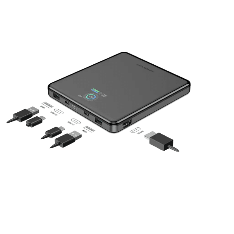 پاور بانک 20000 و هابHDMI پاورولوژی مدل Powerology VoltStream PPBCHA89BK