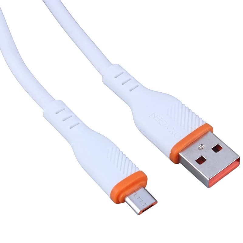 کابل میکرو یو اس بی فست شارژ 3 آمپر اکسیژن LX-29 طول 1.2 متر — تصویر ۸