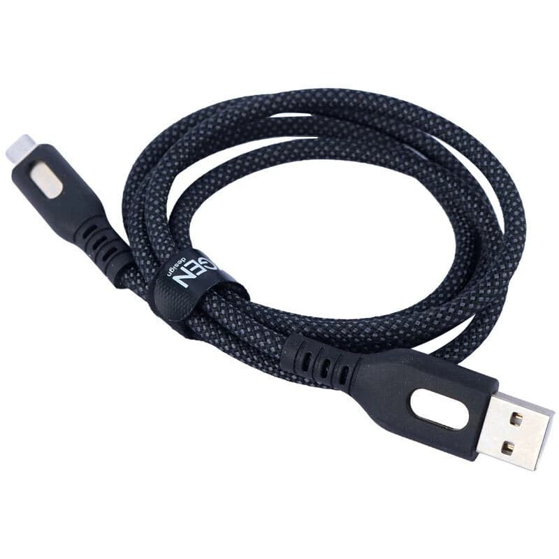 کابل میکرو یو اس بی فست شارژ 3 آمپر اکسیژن LX-27 طول 1 متر — تصویر ۴