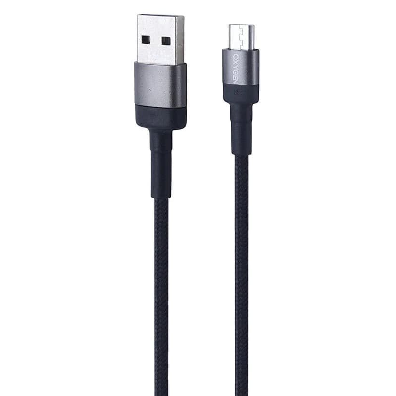 کابل میکرو یو اس بی فست شارژ 3 آمپر اکسیژن LX-1 طول 1 متر — تصویر ۴