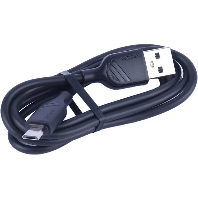 کابل میکرو یو اس بی فست شارژ 18 وات یسیدو CA126M طول 1 متر — تصویر ۶