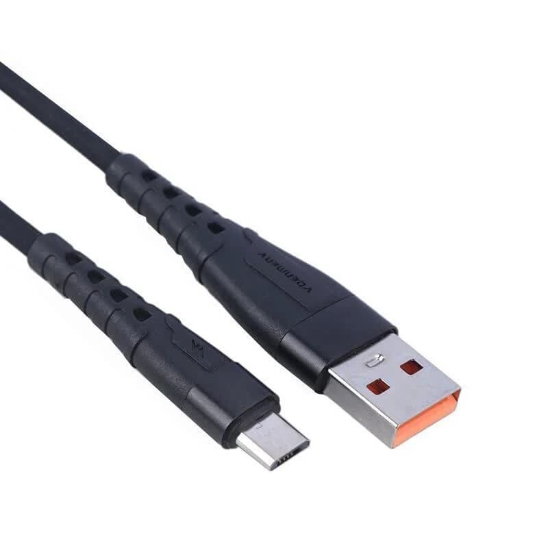 کابل میکرو یو اس بی فست شارژ 3.6 آمپر دنمن D57V طول 1 متر — تصویر ۹