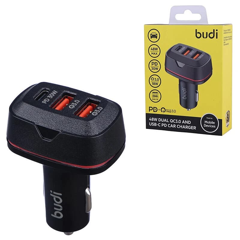 شارژر فندکی 48 وات بودی CC616T — تصویر ۲