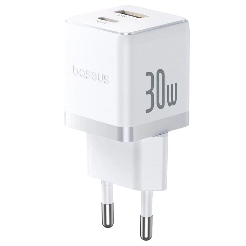 شارژر دیواری 30 وات باسئوس Palm P1011160A113 QC3.0 PD3.0 3A + کابل تبدیل تایپ سی — تصویر ۳