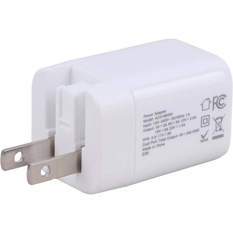 شارژر دیواری 33 وات بودی AC016RS GaN PD 3A + تبدیل برق — تصویر ۷