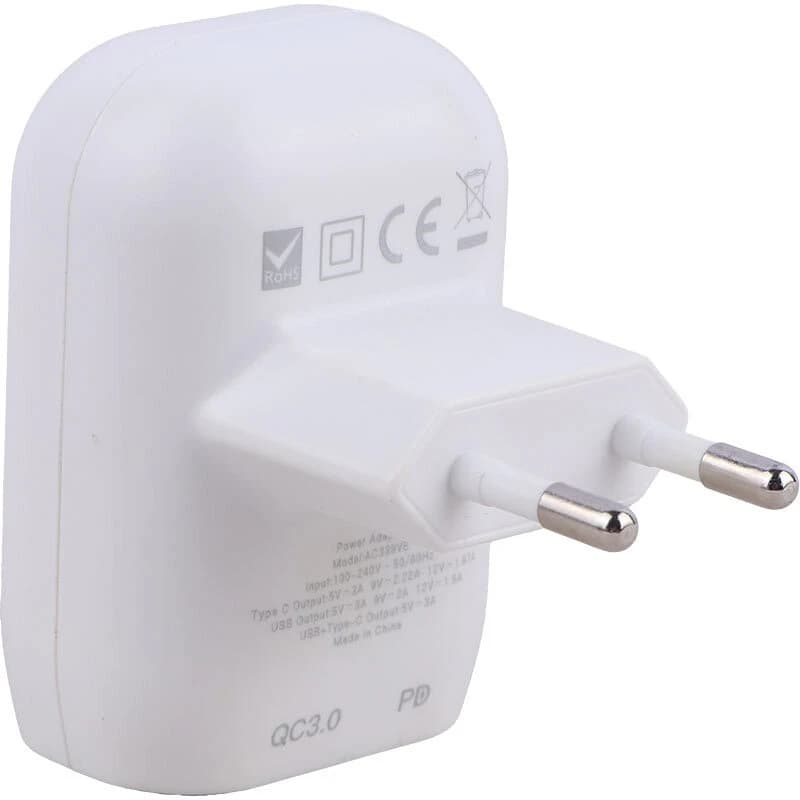 شارژر دیواری 20 وات بودی AC339VE QC3.0 PD 3A — تصویر ۵