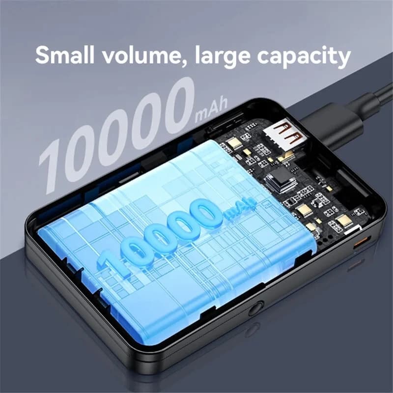 پاور بانک بی سیم فست شارژ یسیدو YP72 PD 22.5W ظرفیت 10000 میلی آمپر ساعت — تصویر ۶