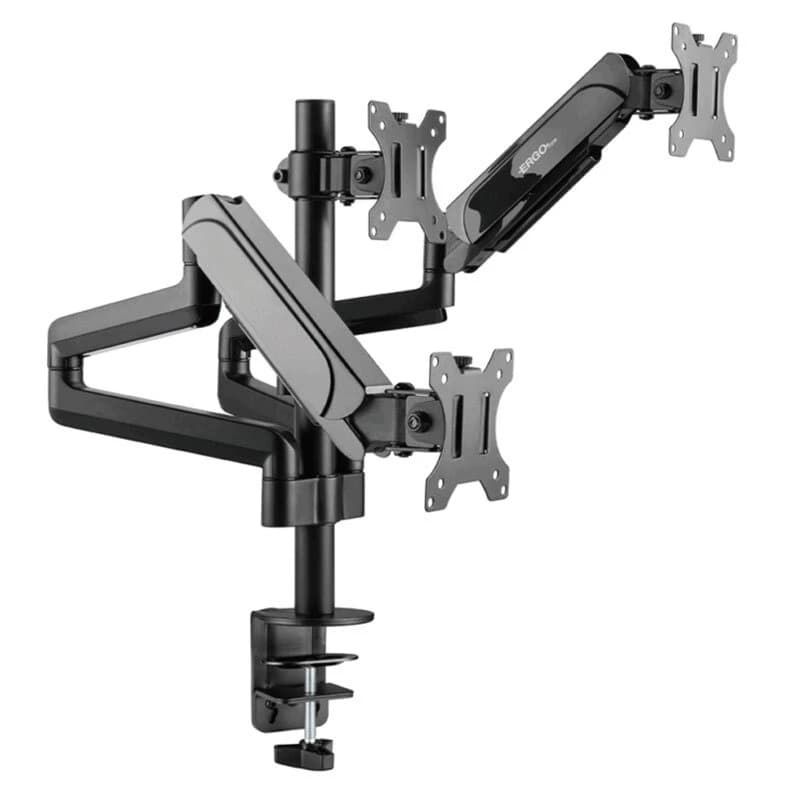 پایه رومیزی متحرک مانیتور سه تایی 17 تا 27 اینچ Ergo Tech WLA020