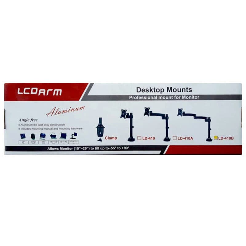 پایه رومیزی متحرک مانیتور 10 تا 27 اینچ LCDARM LD-410B — تصویر ۷