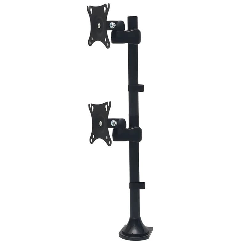 پایه رومیزی متحرک مانیتور دوتایی 17 تا 27 اینچ LCDARM LD-2