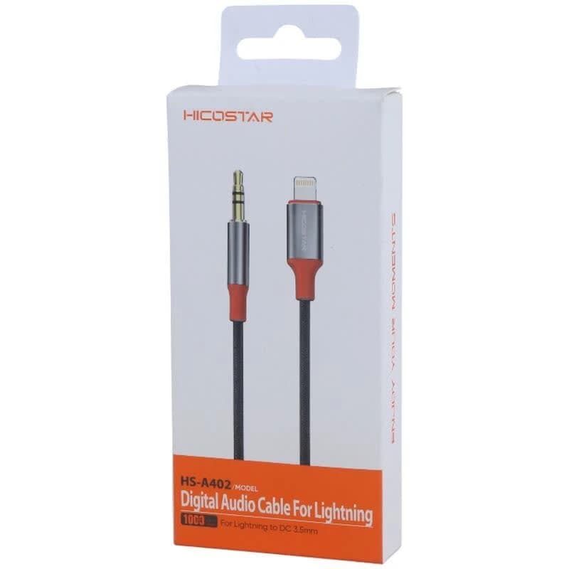 کابل تبدیل Lightning به AUX هایکو استار HS-A402 طول 1 متر — تصویر ۱۱