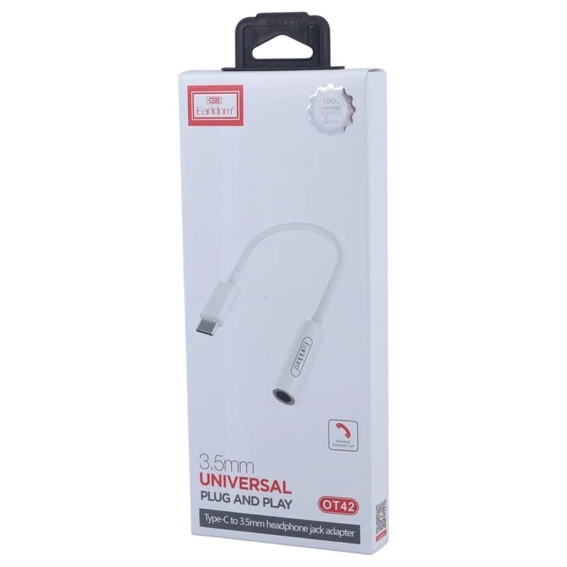 تبدیل Type-C به جک 3.5 میلی متری ارلدام ET-OT42 — تصویر ۹