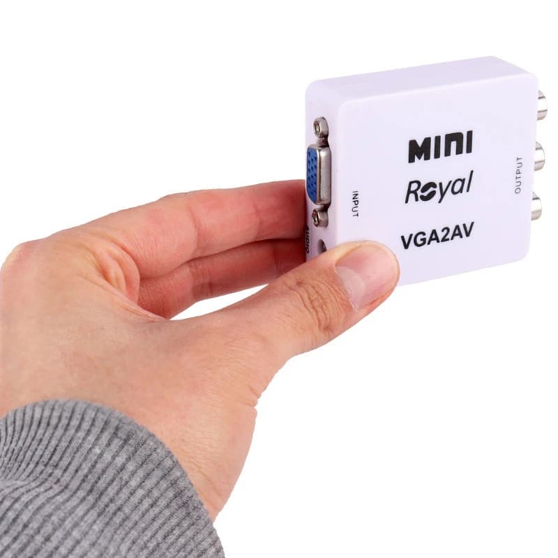تبدیل VGA به AV رویال Royal — تصویر ۷