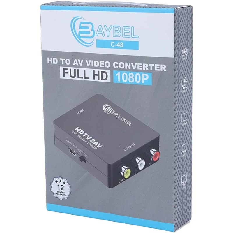 تبدیل HDMI به AV بایبل C-48 — تصویر ۳