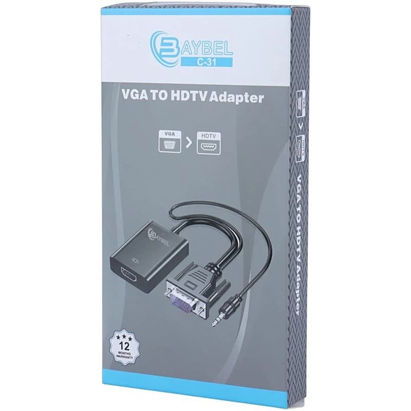 تبدیل VGA به HDMI بایبل C-31 — تصویر ۳