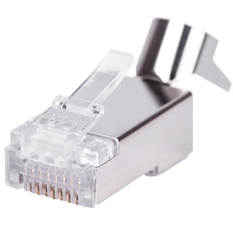 سوکت شبکه کی نت پلاس KP-NC17 Cat6A SFTP