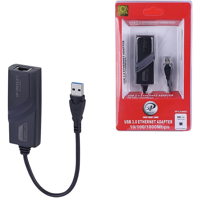 تبدیل USB 3.0 به Lan ایکس پی پروداکت XP-L3-840U — تصویر ۸