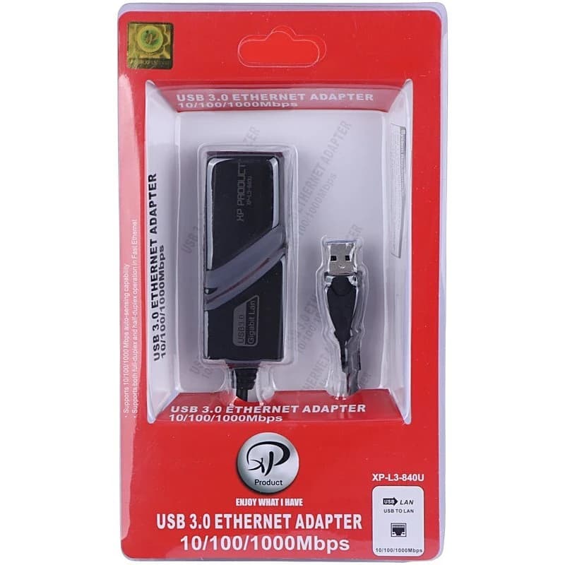 تبدیل USB 3.0 به Lan ایکس پی پروداکت XP-L3-840U — تصویر ۶