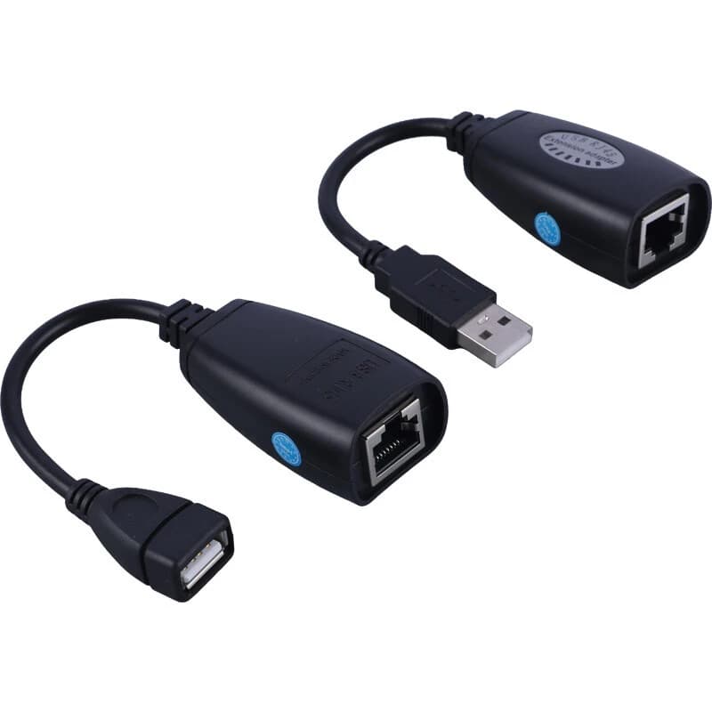 مبدل افزایش طول USB تحت شبکه انوشان A-821 طول 45 متر — تصویر ۸