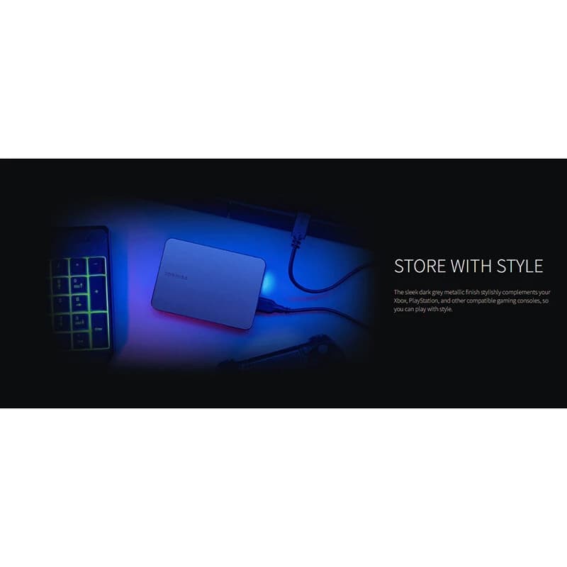هارد اکسترنال توشیبا Gaming Canvio 4TB — تصویر ۹
