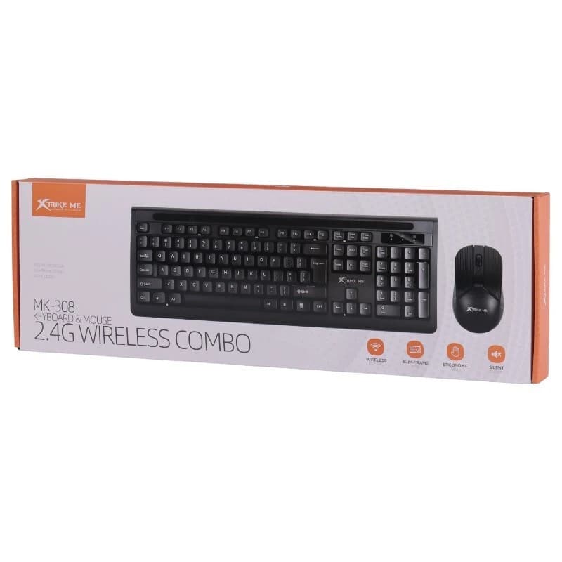 کیبورد و موس بی سیم ایکستریکمی MK-308 — تصویر ۳